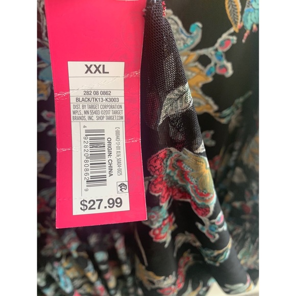 Floral print bell sleeve dress - Picture 6 of 6